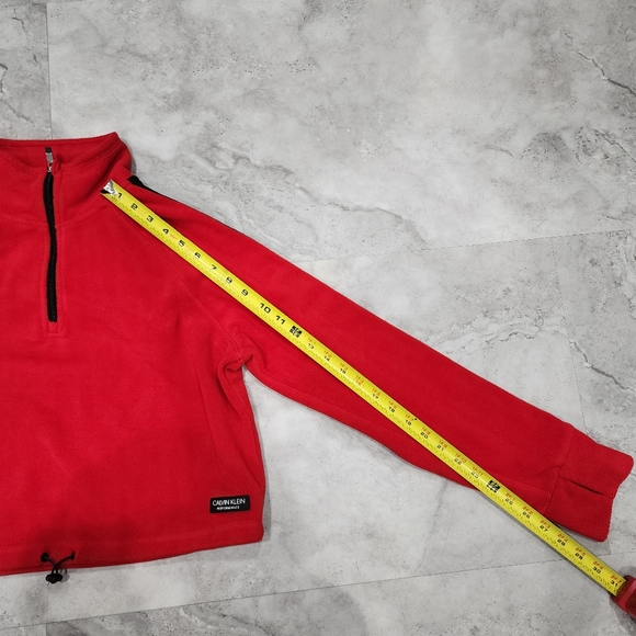 Calvin Klein Large quarter zip performance sweater. - Picture 7 of 12